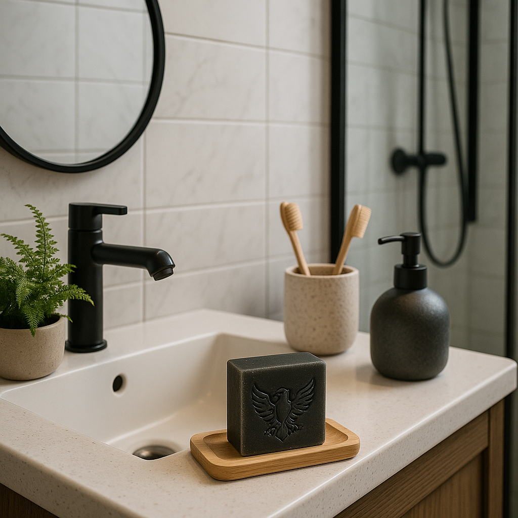 Salt in Bathroom